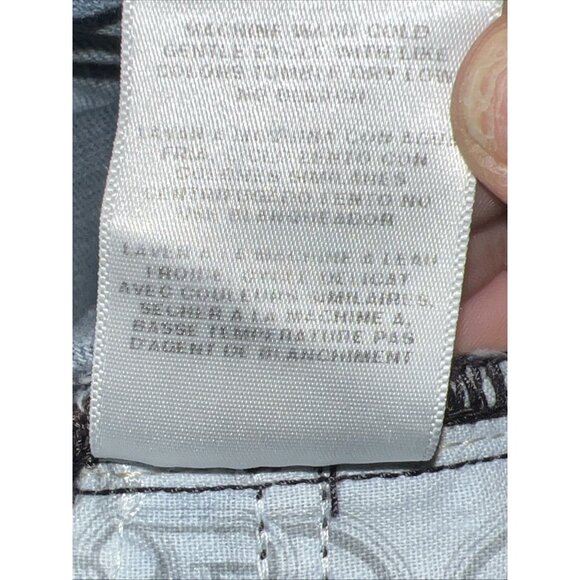 bebe Jeans Y2K Charlotte Bebe Sun Studded Women’s Sz 26 Made USA Low Rise - Picture 16 of 16